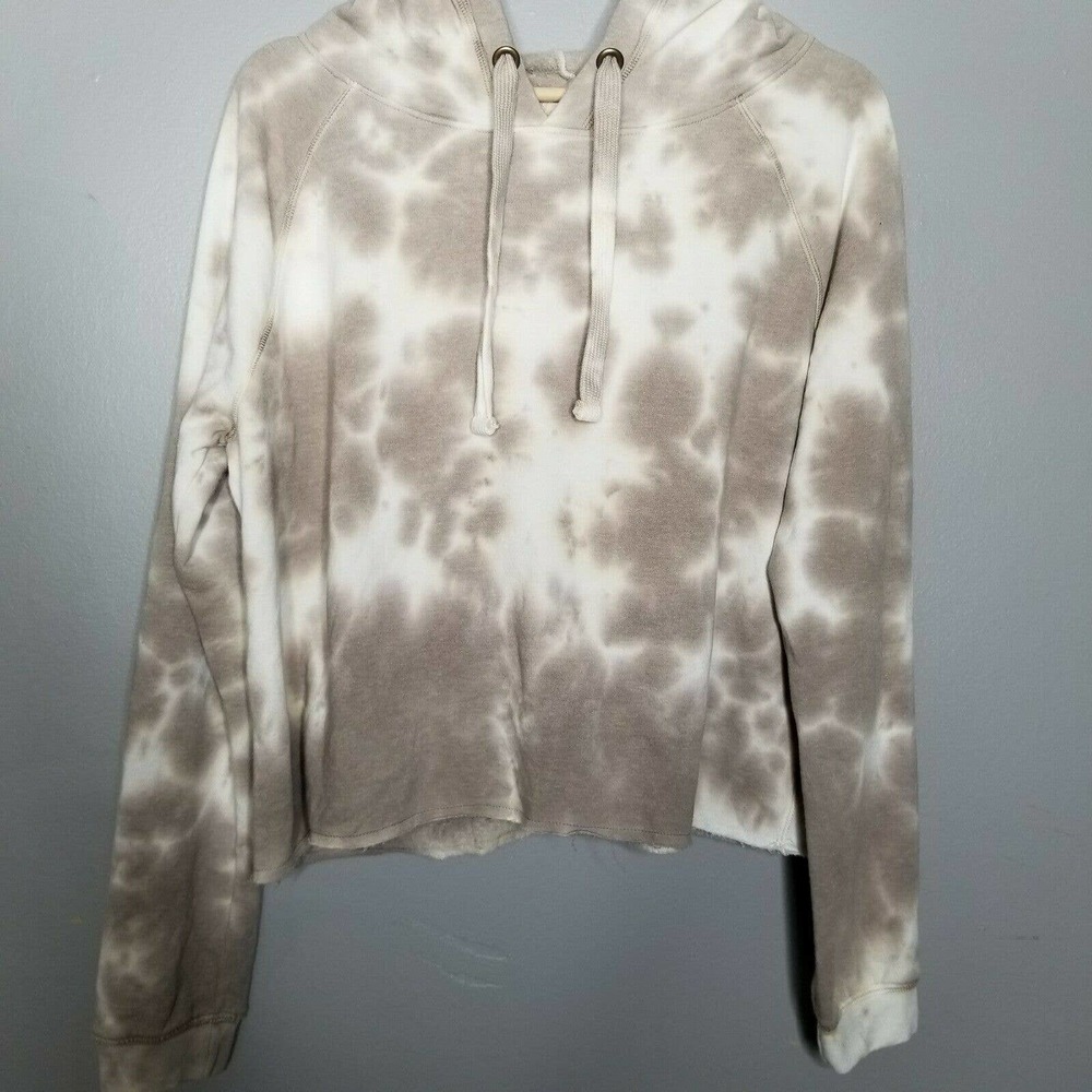 MYA & NU  Sweater Tie Dye Hoodie Long Sleeve Large